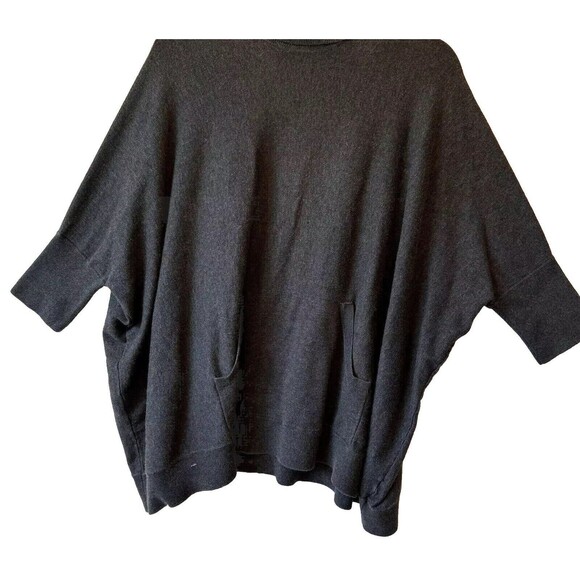 MICHAEL Michael Kors Sweater Turtleneck Medium Y2K Oversized Dolman Cotton Blend - Picture 2 of 12